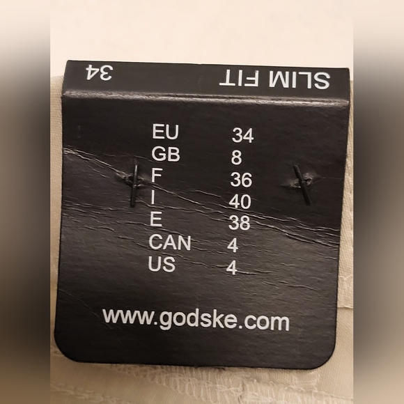 NWT Robell Bella 09 Pants Slim Fit EU 34 US 4 Sand 7/8 Ankle Cuff Stretch Womens - Picture 13 of 15